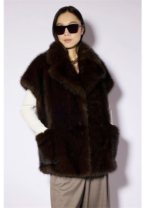 Gilet Faux Fur Liviana Conti | Gilet | F6WW96W25